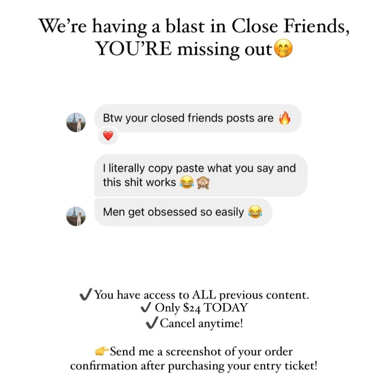 Close Friends - Entry Ticket