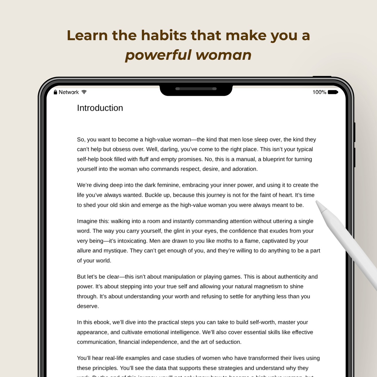 Become a High Value Woman