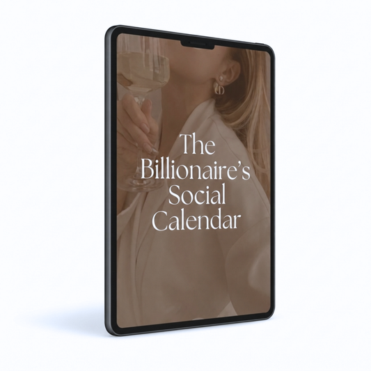 The Billionaire's Social Calendar