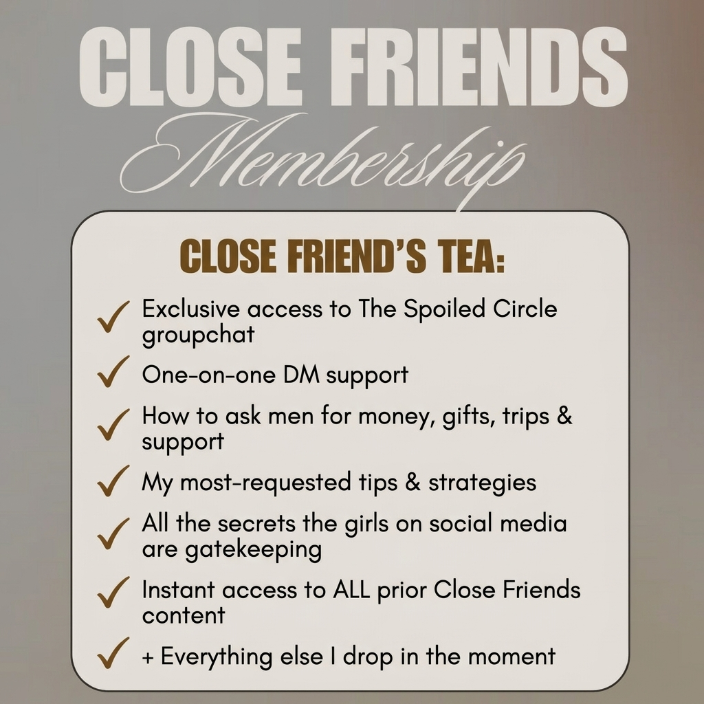 Close Friends - Entry Ticket