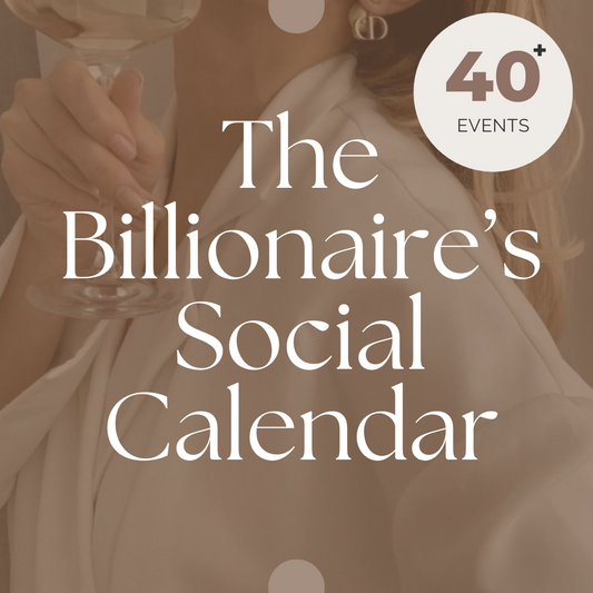 The Billionaire's Social Calendar